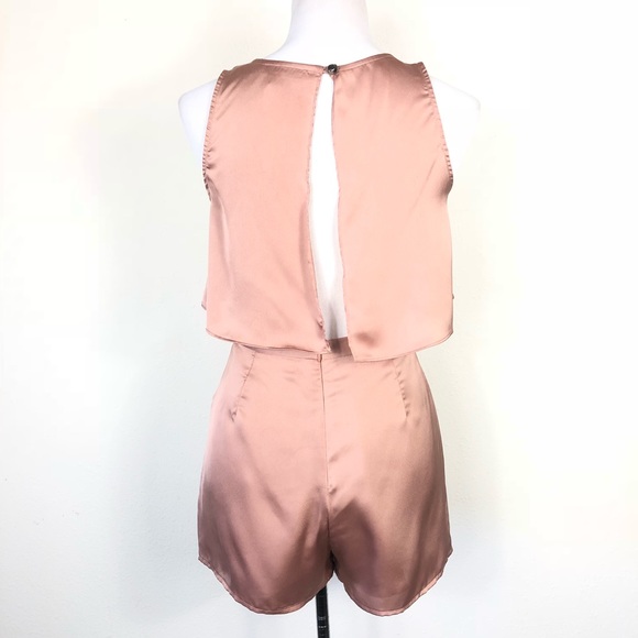 Finders Keepers Rose Gold Romper 4 - Picture 6 of 6